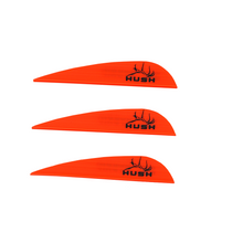 Load image into Gallery viewer, Orange hush aae hybrid 26 arrow vanes
