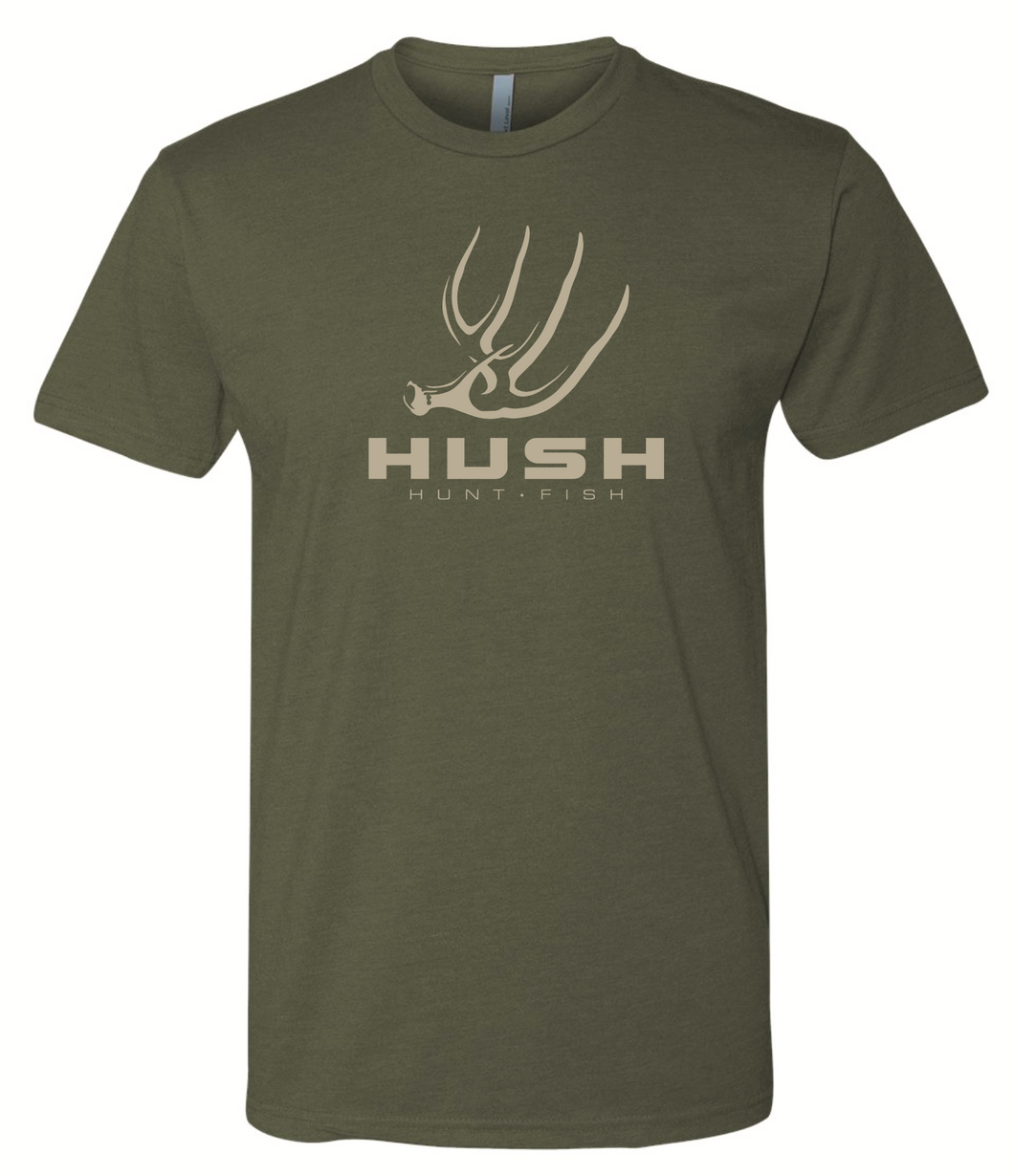 Whitetail Icon Tee - Army