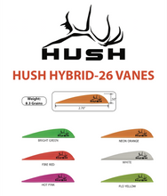 Load image into Gallery viewer, HUSH AAE HYBRID 26 ARROW VANES
