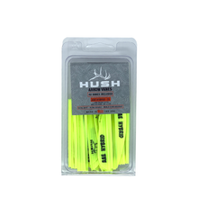 Load image into Gallery viewer, Yellow hush aae hybrid 26 arrow vanes
